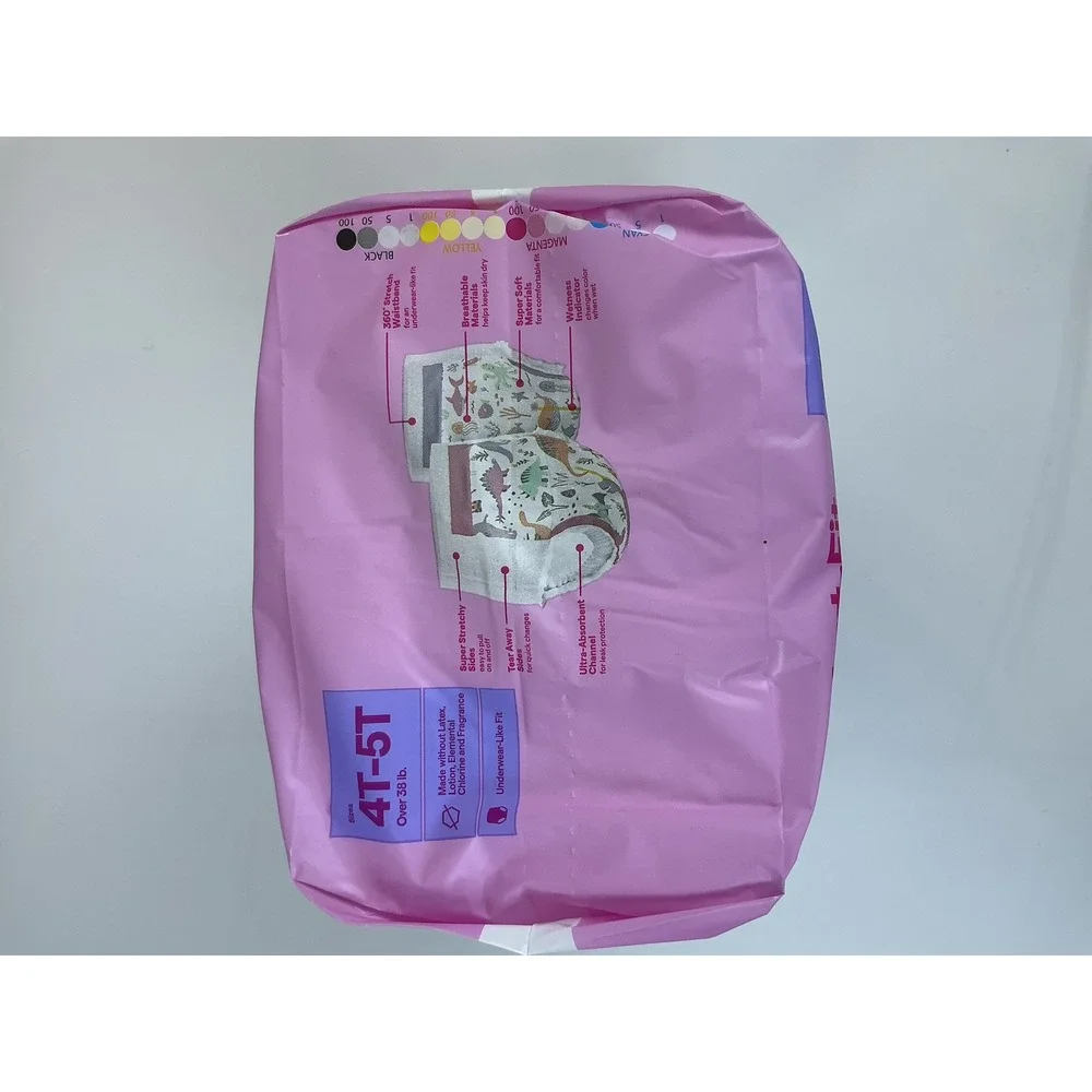 NEW Up&Up Girls Training Pants 4T-5T Comfort-Fit 19 Count Underwear